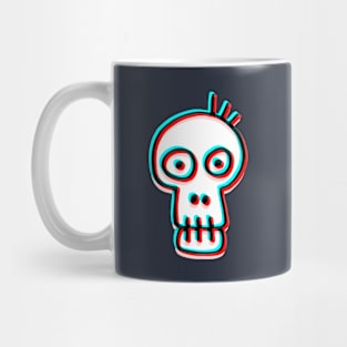 Zombie Skull Head Mug